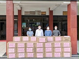 回馈社会，情暖“疫”线-灵科超声波筹捐口罩支援一线抗疫