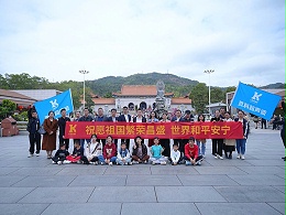 国货替代·掘金2024——灵科超声波普陀寺祈福团建活动圆满成功！