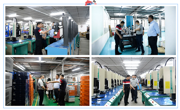 灵科超声波工厂车间机器展示