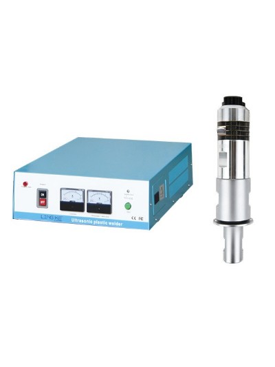 20kHz-2000W 模拟 灵科超声波发生器+超声波换能器 直筒型