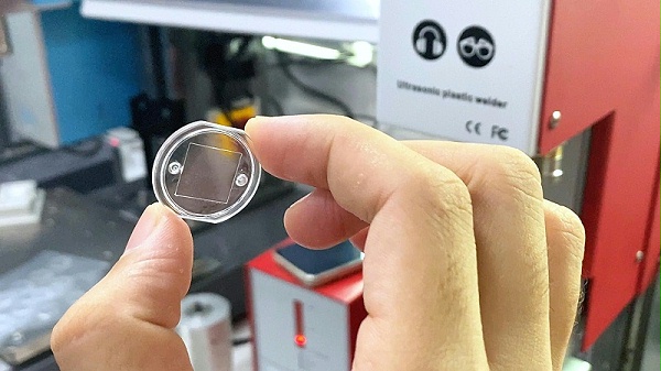 亚克力载玻片焊接