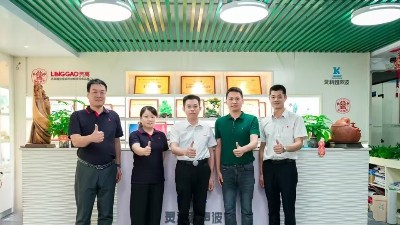 产学研促发展，广科院教师一行莅临灵科超声波交流