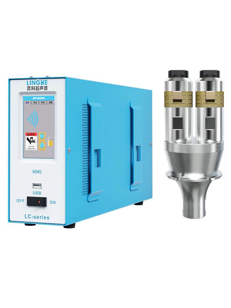20kHz-3200W 数字 灵科超声波发生器+超声波换能器