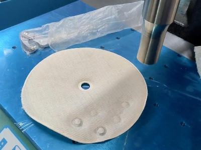 灵科超声波-圆形无纺布焊接（各单层7MM）