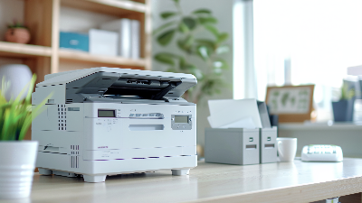 千库网_办公桌商务打印机中的现代打印机复印机_摄影图编号21088283