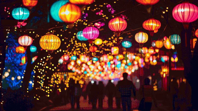 千库网_元宵节灯会花灯灯笼22_摄影图编号20501096