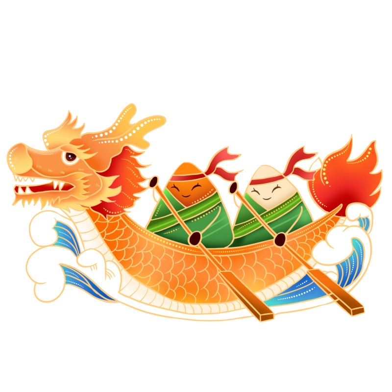 千库网_端午端午节粽子龙舟_元素编号13105685