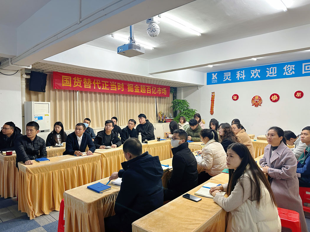 国货替代，掘金2024丨灵科超声波营销总结规划会议顺利召开