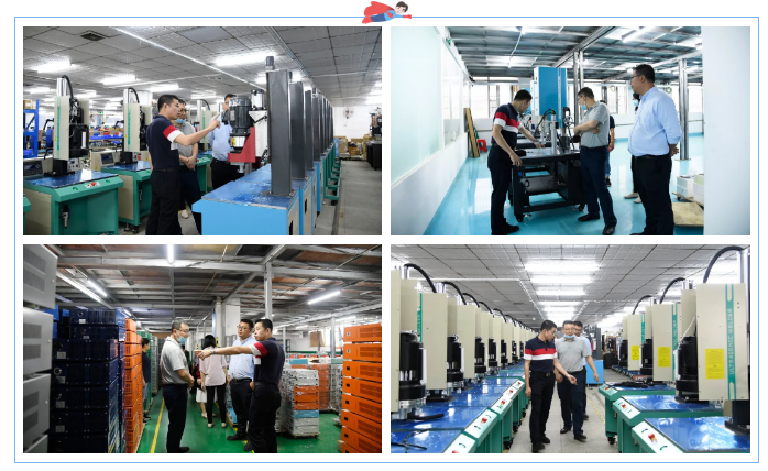 灵科超声波工厂车间机器展示