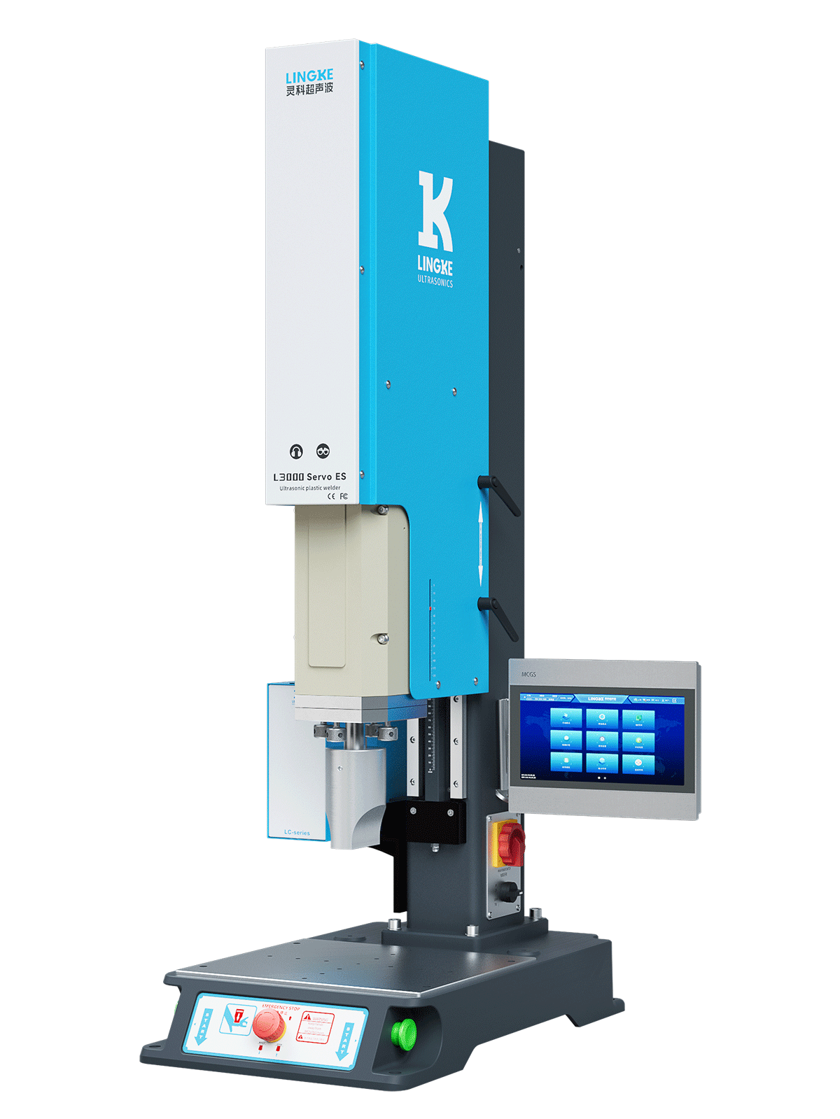 灵科伺服超声波塑料焊接机 15kHz-2000/2600W L3000 Servo ES